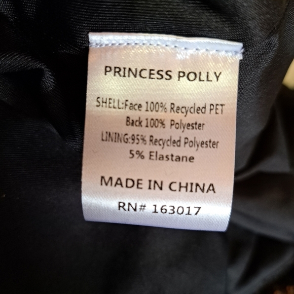 Princess Polly Black All Over Sequin Dancing Queen Mini Dress Size 4 - Picture 11 of 13